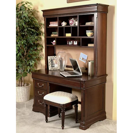 Computer Desk & Hutch with Bench